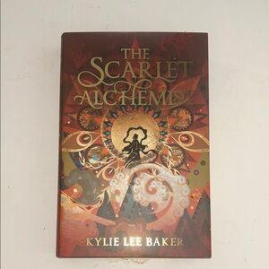 FAIRYLOOT The Scarlet Alchemist by - Red Decorative Hardcover